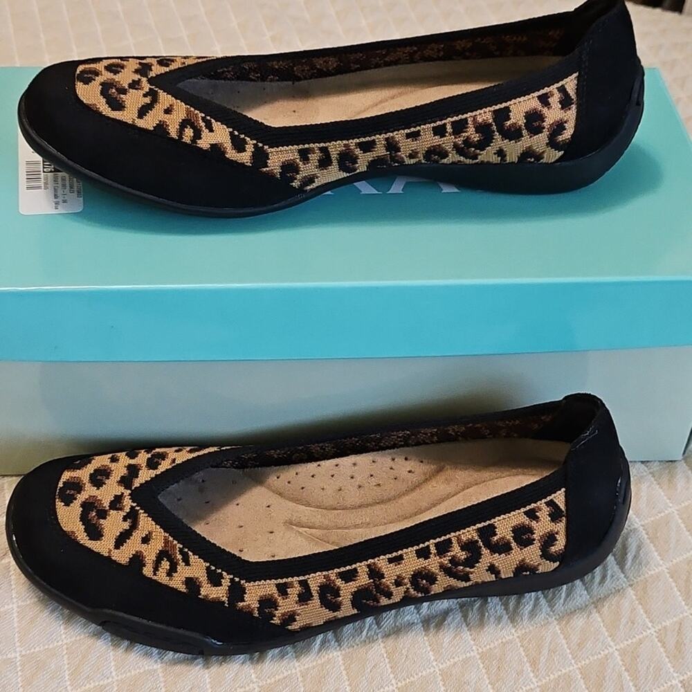 ARRAY LOUISA LEOPARD SLIP-ON SHOES 7N